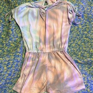 Girls summer romper